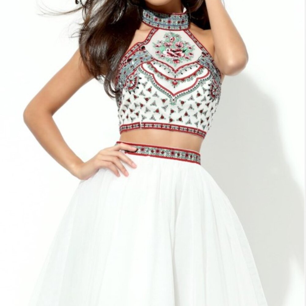 Sherri Hill  2 piece Tulle Skirt Set Size 2